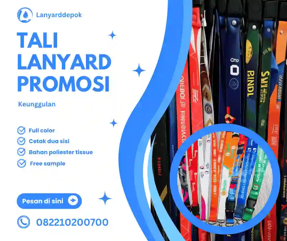Lanyard Promosi Murah di Depok, Ini Panduan Lengkapnya!